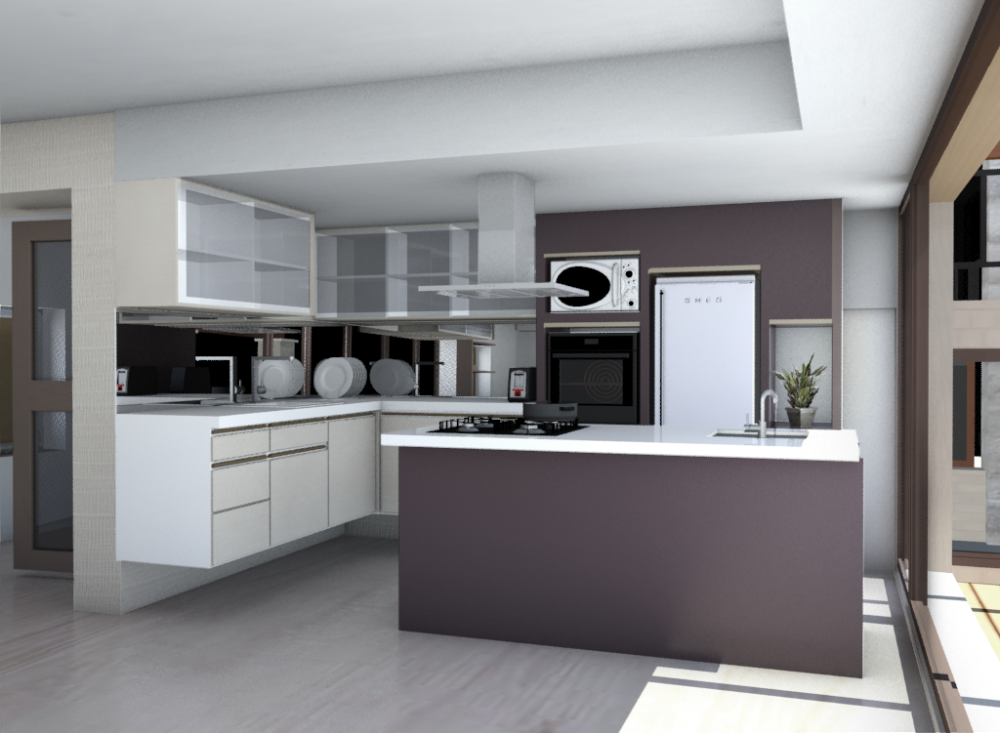 Diseño de Render 3D Interior